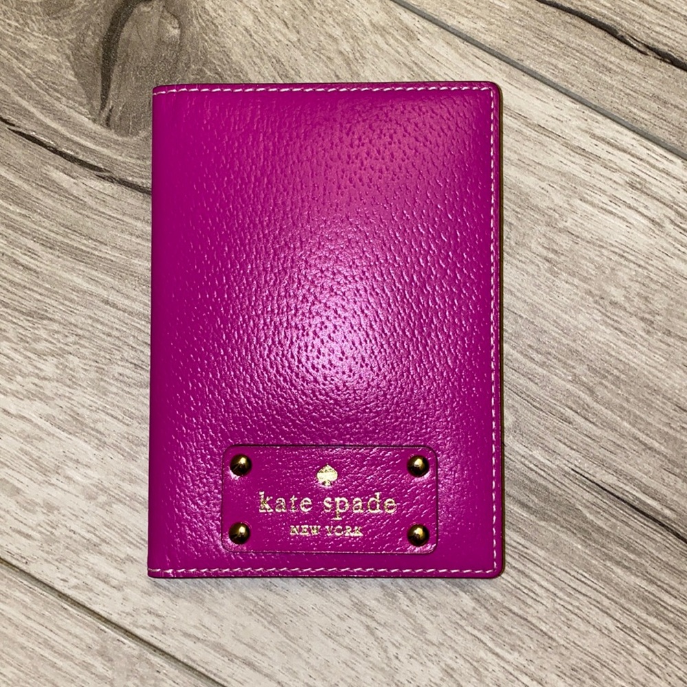 Pink Kate Spade Passport Holder